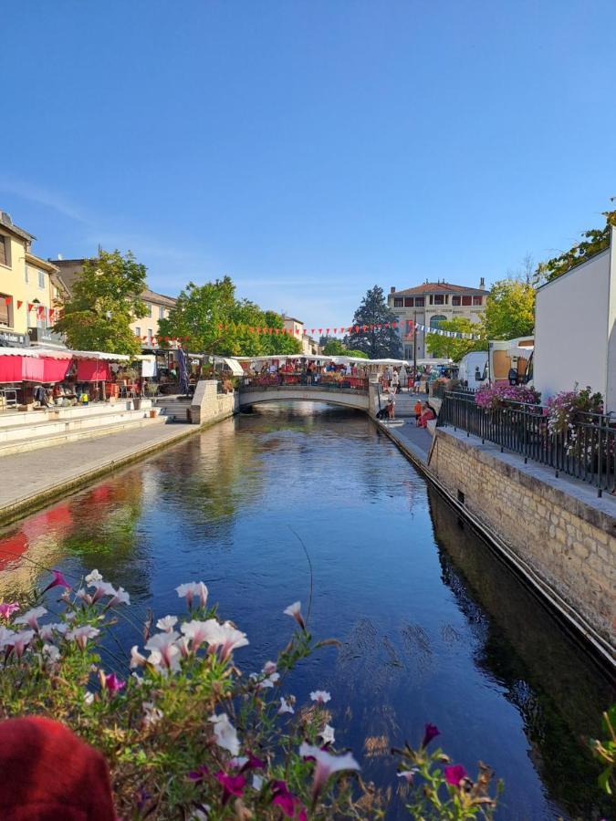 T2 A 2Min Du Centre +Parking Lejlighed LʼIsle-sur-la-Sorgue Eksteriør billede